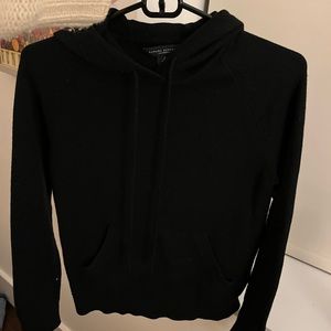 100% cashmere hoodie sz small